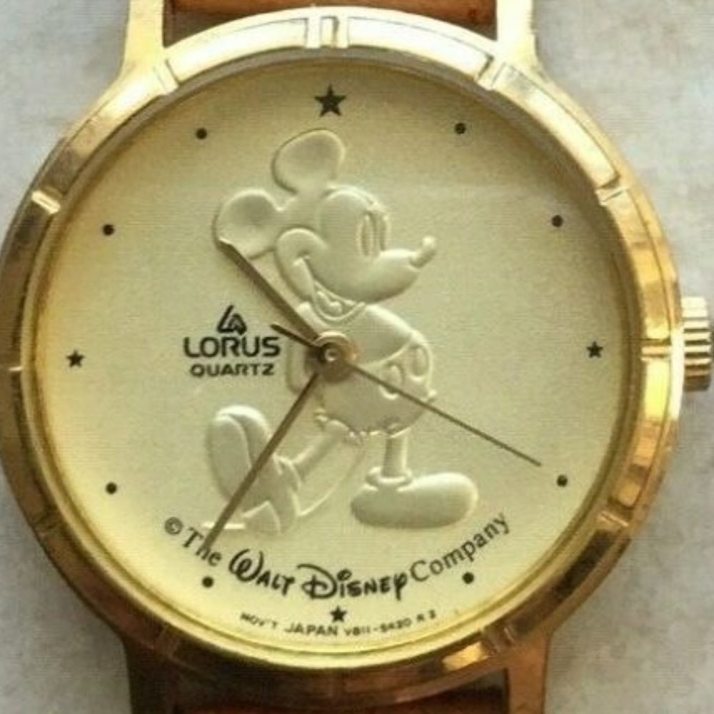 Disney Mickey Mouse Watch - Women's Gold